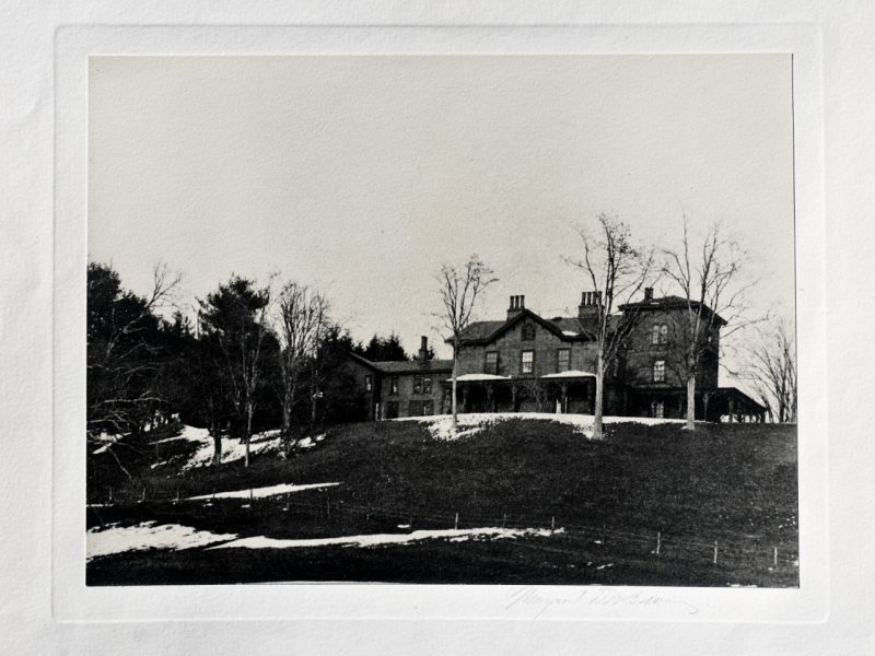 The Roosevelt home prior to FDR's 1915 renovation .